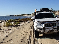 Pic-55 - Eyre Penninsula - Coffin Bay : 150 Series, 200 Series, 2019, 4wd, 76 Series, Beach, Camping, Coffin Bay NP, Coffin Bay SA, Dunes, Eyre Peninsula, Eyre Peninsula Trek, James Clarke, Jetty, Land Cruisers, Lincoln NP, May, Mildura Vic, Misery Bay SA, Port Augusta SA, Port Germein SA, Port Lincoln SA, Prado, SA, Sand Flag, Sensation Beach SA, Steve Smith, Stingray, Sue Smith, TLCCV, Wanna Dunes